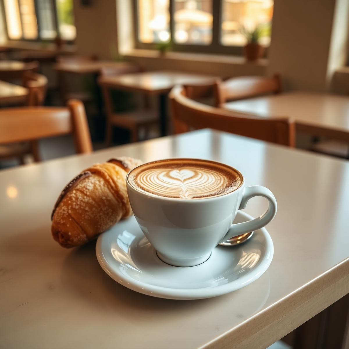 Specialty coffee served at the Grand View cafe